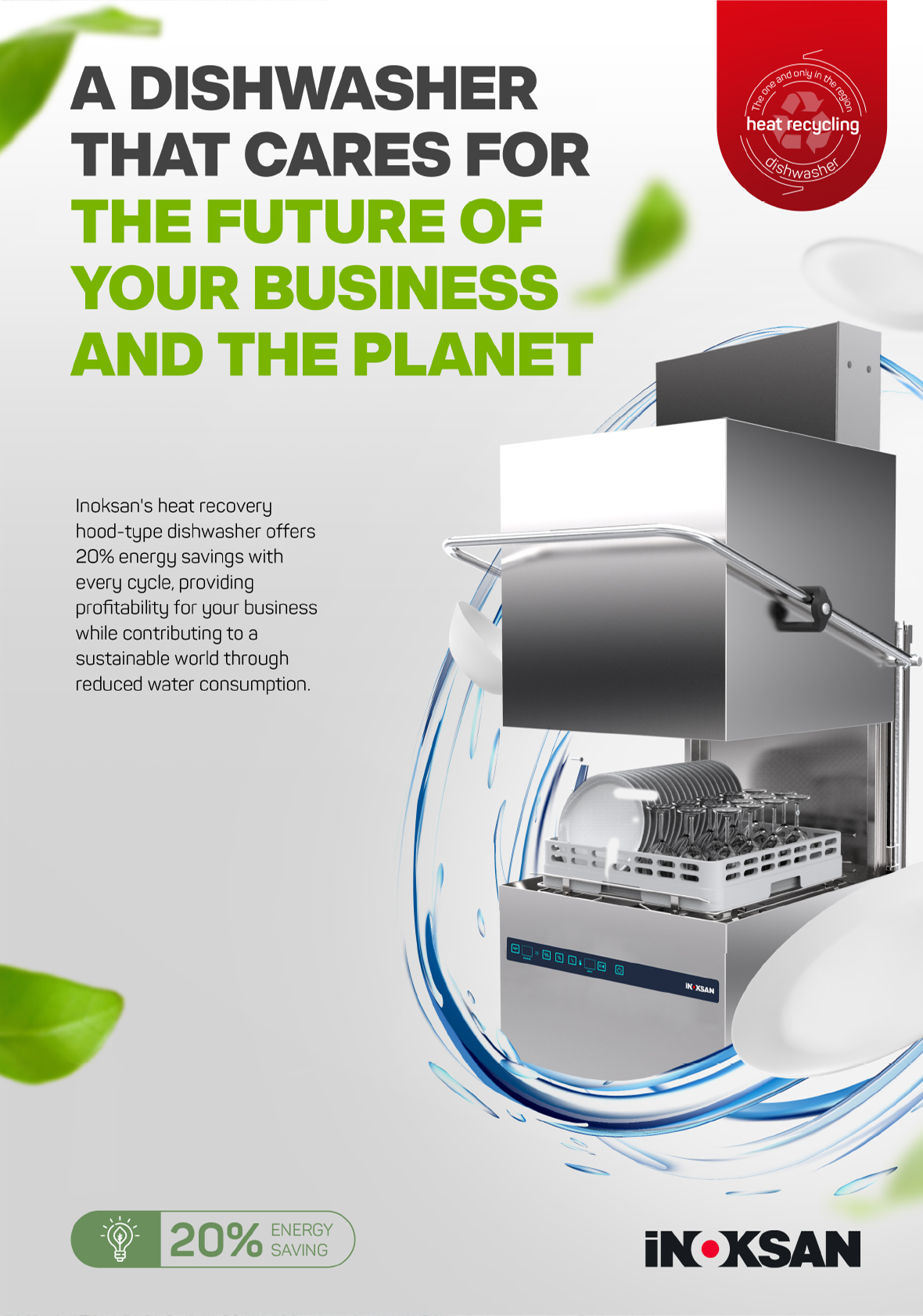 Hood Type Dishwasher With Heat Recovery System Catalog / EN