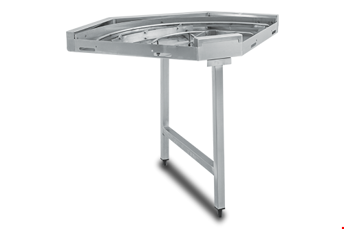 BCK 090L/R - Dishwasher Corner Table / 900 rotatable