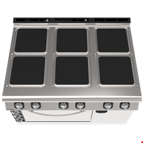 9KE33 - Elektrikli 1 Modül Fırın + 1/2 Modül Dolaplı Kuzine