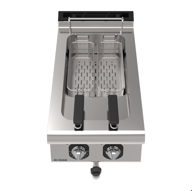 7FE10S - 1/2 Modül set Üstü Elektrikli Fritöz