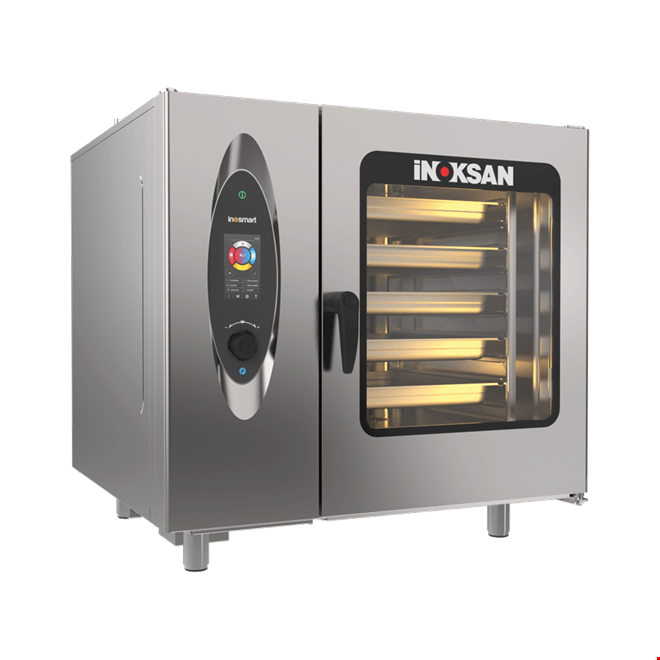 FBG 20T - İnosmart Gazlı Dokunmatik Kombi Fırın GN 1/1 20 Tepsi 