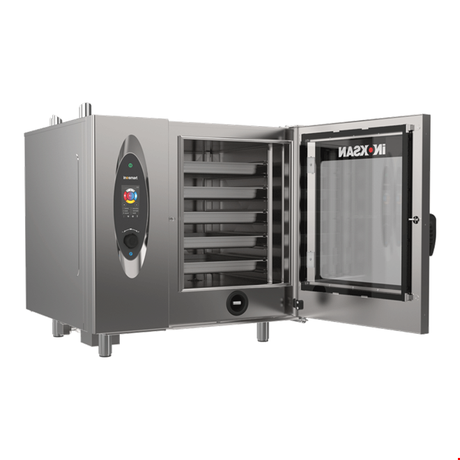 FBG 20T - İnosmart Gazlı Dokunmatik Kombi Fırın GN 1/1 20 Tepsi 