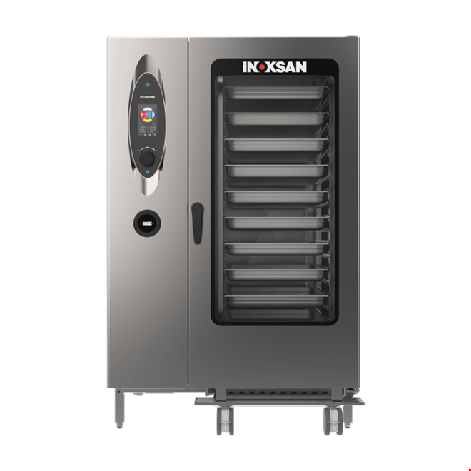 FBG 40T - İnosmart Gazlı Dokunmatik Kombi Fırın GN 1/1 40 Tepsi 