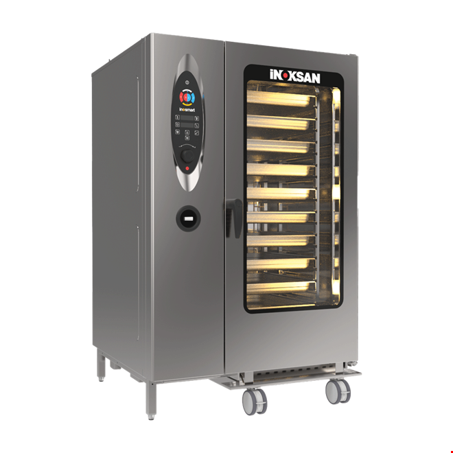 FBE 40 - İnosmart Elektrikli Kombi Fırın GN 1/1 40 Tepsi 