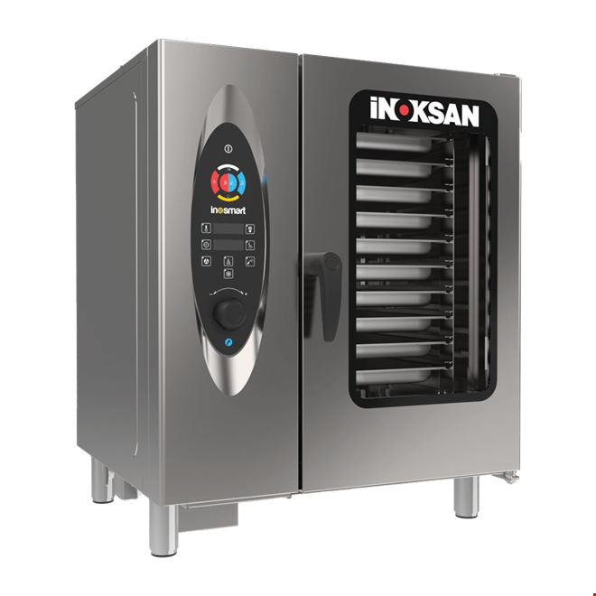 FBG 010 - İnosmart Gazlı Kombi Fırın GN 1/1 10 Tepsi 
