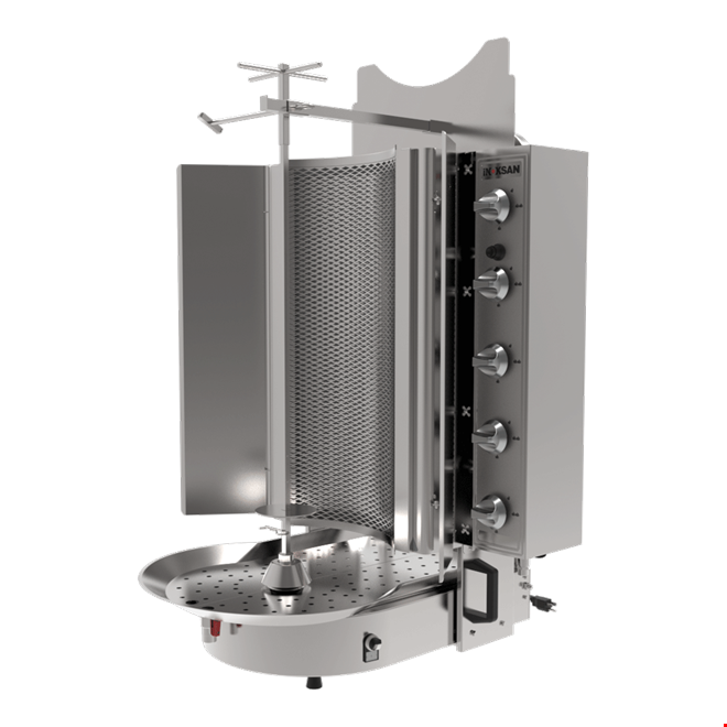 PDG500N - 5 Radyanlı Döner Ocağı