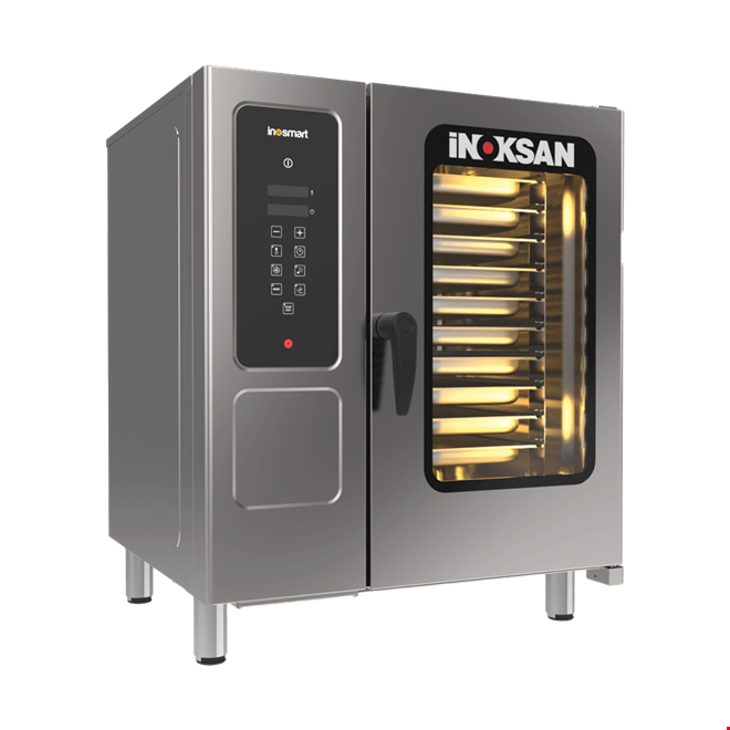 FKE 10 Digital Panelli Konveksiyonlu Elektrikli Fırın GN 1/1 10 Tepsi