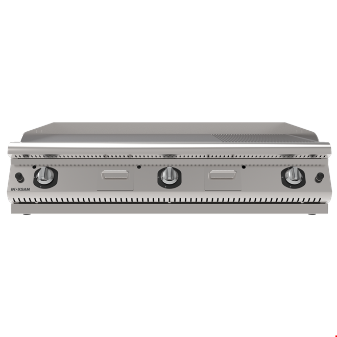 9IG32S 1,5 MODULE GAS STAND TOP RIBBED+FLAT GRILL