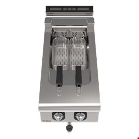 9FE10S-S - ½ Modül Elektrikli Setüstü Ekonomik Fritöz