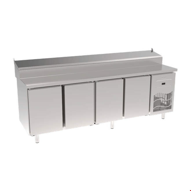 SGT240S - Stainless Steel Top Table 4 Door Pizza Units