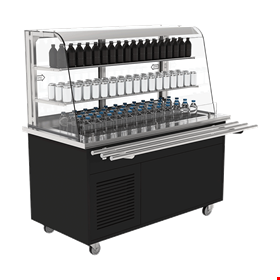 GV4 - Soğuk Teşhir Ünitesi, Önü Açık, 2 Raflı